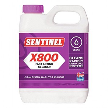 Sentinel X800 Jetflo Cleaner 1L, Height: 190 mm, Length:70 mm, Width:135 mm, Weight: 1.209 kg, Colour: Brown