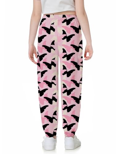 Image of SANGTREE Girls & Womens Printing Cargo Jogger Pants,6 Years - Women 2XL