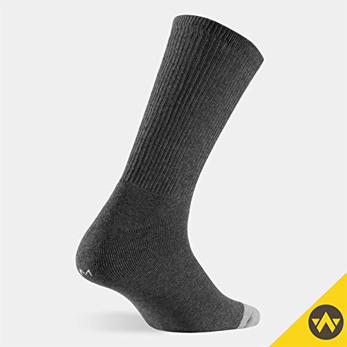 Wander Men's Cushion Crew Socks 6 Pairs Athletic Running 8-13 Socks Men Cotton Sport Wicking Work #TOP2