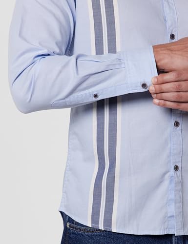Image of Pepe Jeans Men's Casual Shirt | Trendy Printed Shirt for Men| Regular Fit | Full Sleeve | Available in Plus Size, Cotton