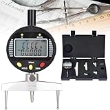 Electronic Radius Gauge,with Changeable Measuring Jaw,Dual Measurement Units,for Industrial,Mechanical Parts