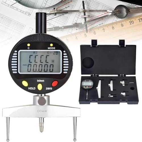 Electronic Radius Gauge,with Changeable Measuring Jaw,Dual Measurement Units,for Industrial,Mechanical Parts