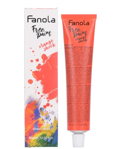 TINTURA CAPELLI 100 ML FREE PAINT FANOLA (ORANGE SHOCK)