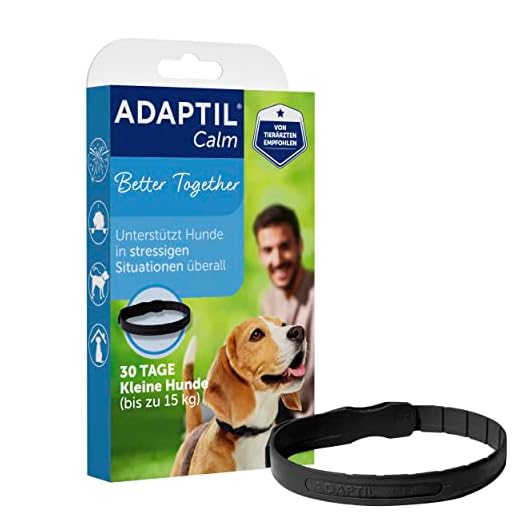 ADAPTIL Calm - Anti-stress pour chien - Collier Petits Chiens - Taille S