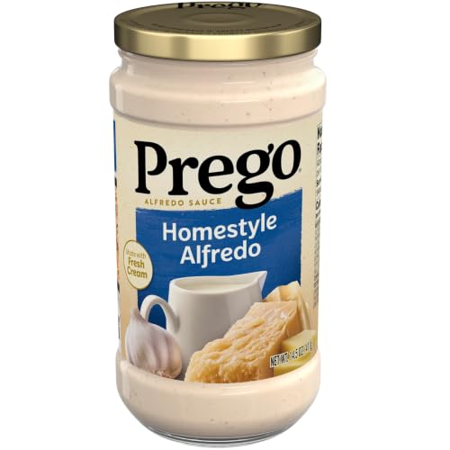 Prego Homestyle Alfredo Pasta Sauce, 14.5 oz Jar