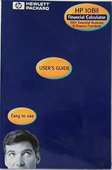 Paperback HP10BII Financial Calculator User's Guide Book