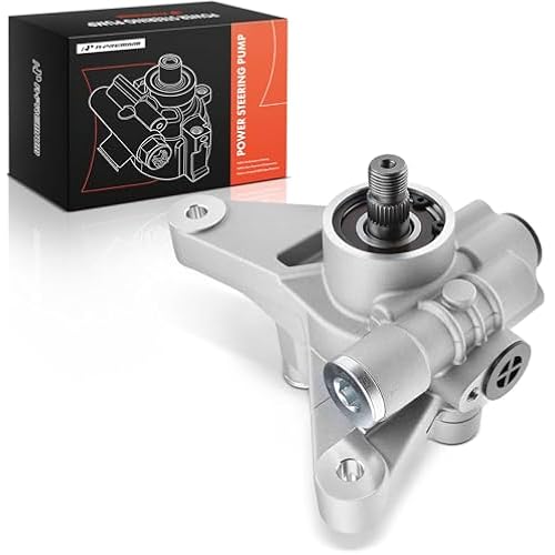 A-Premium Power Steering Pump, Precision-machined Steel, w/o Pulley, w/o Reservoir