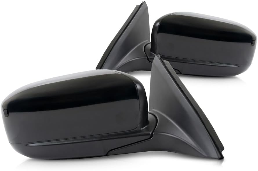 For Honda Accord 2003 04 05 06 2007 Door Mirror Driver and Passenger Side | Pair | Paint To Match | LX/EX/SE | Replacement For HO1320152, HO1321152 | 615343161013, 615343161440