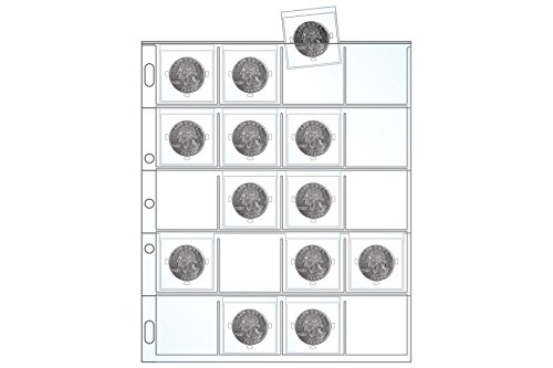 UniKeep Coin Collector Refill Pack - Coin Flips & Cards Included (Quarters)