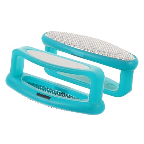 WEKADRIN Lima para Pedicura de Pies 2 Unidades Acero Inoxidable Removedora Callos Uso Doméstico Herramienta de Belleza