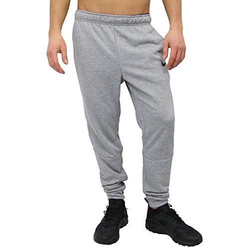 Nike M NK Dry Taper Fleece pantalon homme fitness gym coupe carotte noir confortable