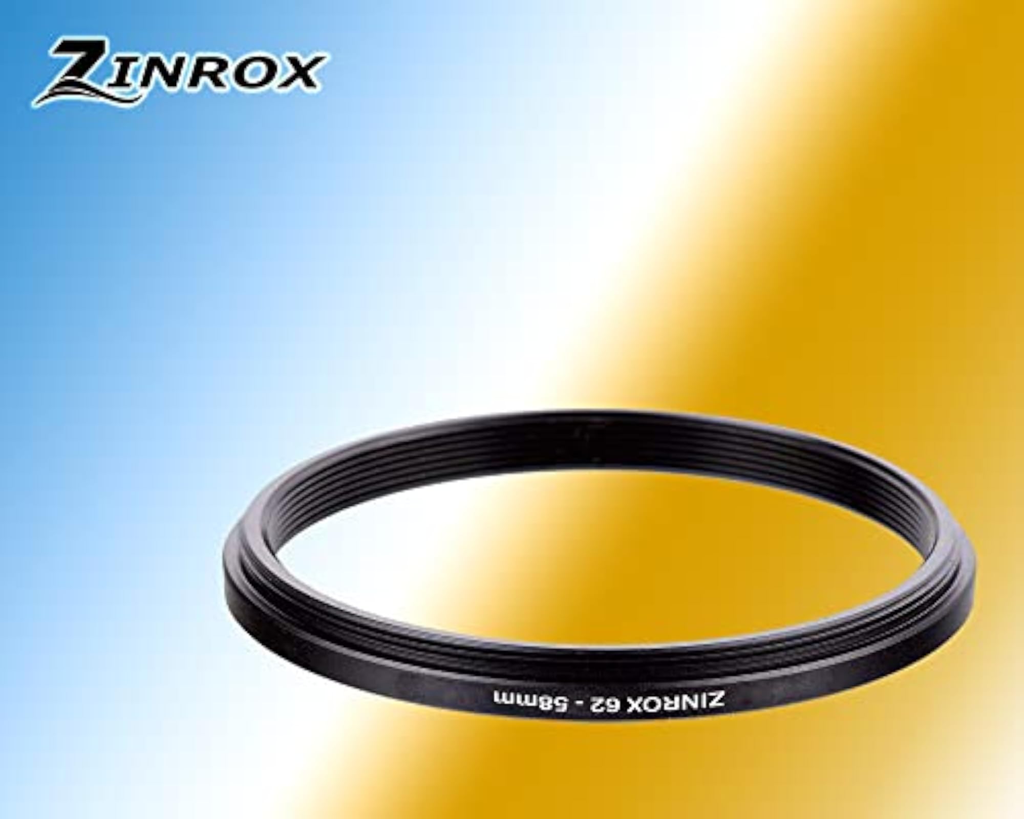 62-58mm Step Down Lens Filter Adapter Ring, Set of 1 Piece