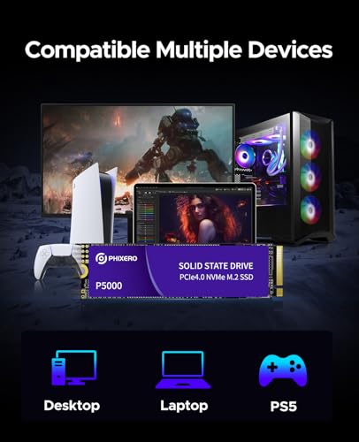 SSD PHIXERO P5000 de Alta Velocidad - 500GB - Imagen 6