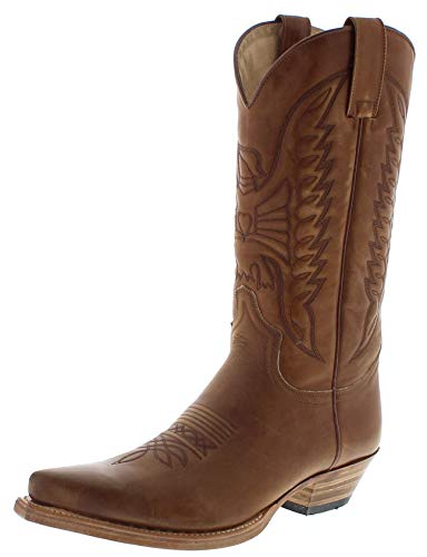 Sendra Boots 2073 - Botas de vaquero, color Beige, talla 41 EU