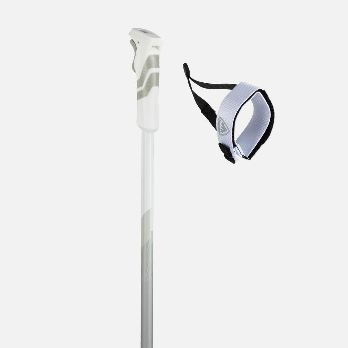 Rossignol - Kije narciarskie Electra Premium Silver Clip - Kobiety - Rozmiar 110 - Szary