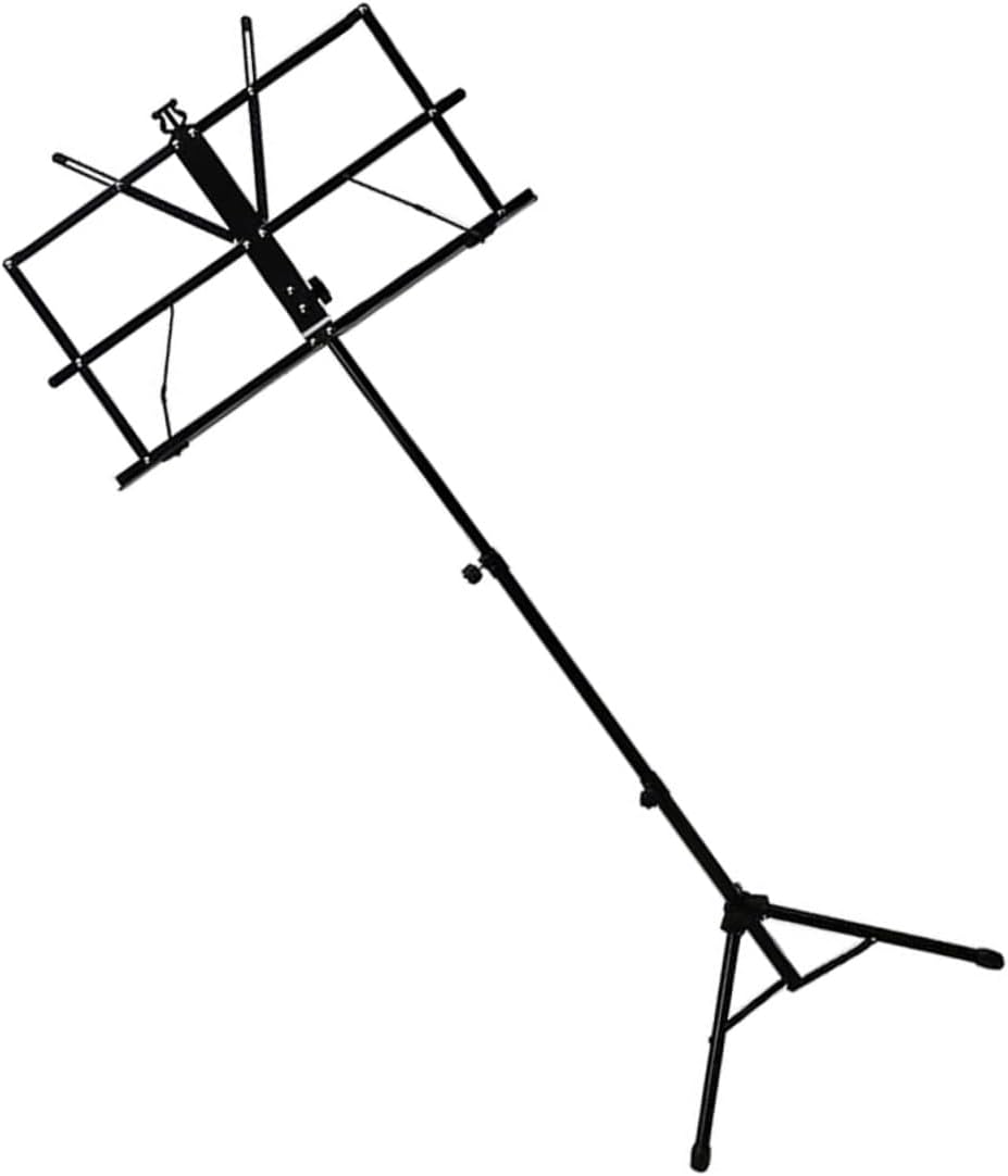 Folding Music Stand Portable Telescopic Design - Feet Height Suitable for Desktop Use for Musicians and Instrumental