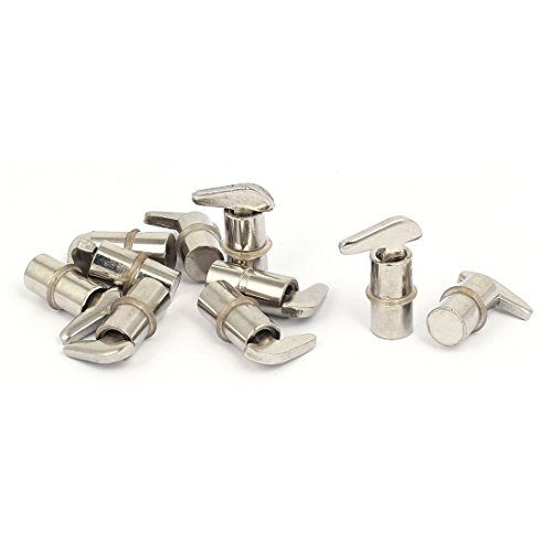 Aexit ƋHIKXL^VFtT|[gz_[slC10(Armoire meuble etagere verre Forme l axe porte-clou prend charge 10pcs