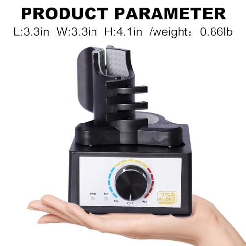 Image of Mini Vortex Mixer, DIY /Gundam Model Paint Shaker, Hands-Free, 300~2400rpm, Three-Stage Speed Mix, Suitable 10-100ml Shaker, for Paint, Nail Polish, Lab, Paints Acrylic, Eyelash Adhesives