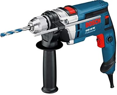 Bosch Professional taladro percutor GSB 16 RE (incl. portabrocas intercambiable 13 mm, profundidad retráctil 210 mm, empuñadura auxiliar, maletín)
