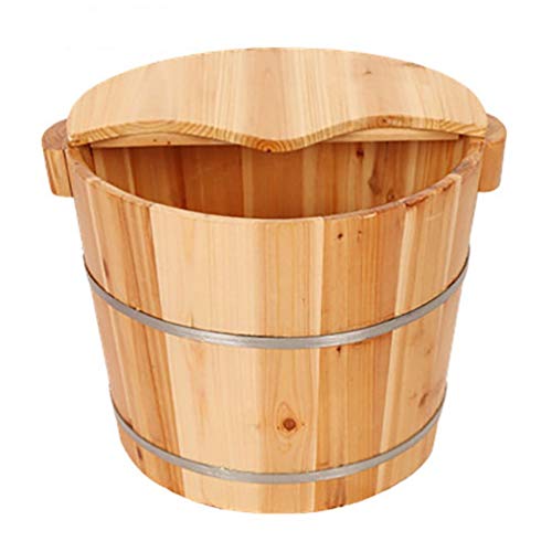 Cubeta de Madera para Spa de Pies, Masaje y Sauna miniatura 3