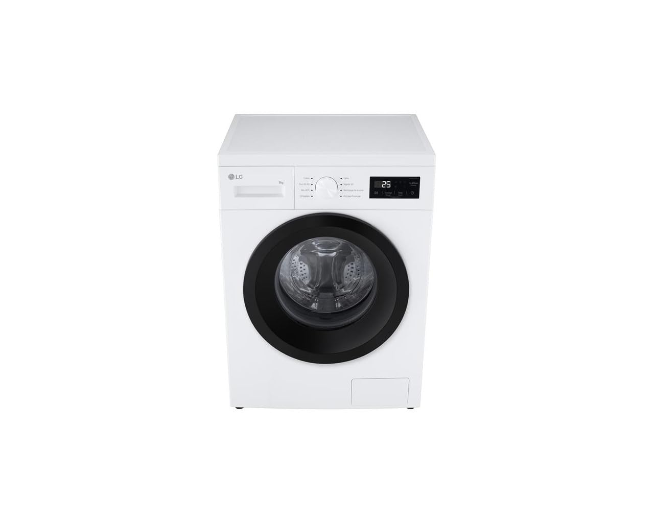 Pralka do prania 8 kg, 1400 obr/min, klasa A, para, ThinQ, biała