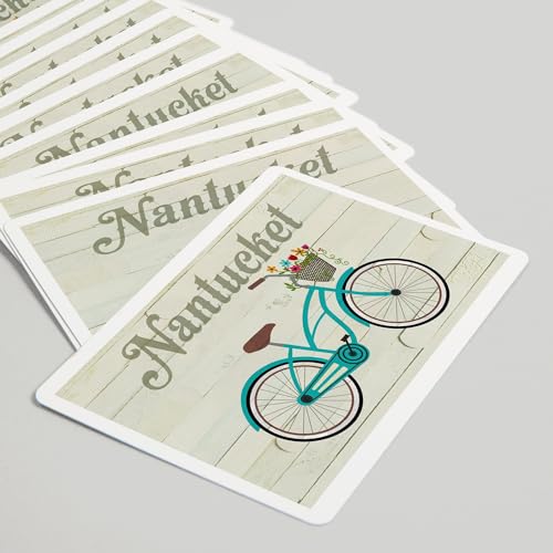Nantucket Massachusetts Baraja de Póker 52 Cartas miniatura 5
