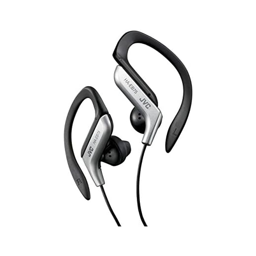 JVC HA-EB75-S-E Casque clip sport Argent