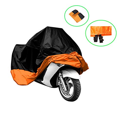 XXXXL Waterproof Motorcycle Cover ATV Scooter Cover UV Rain Dirt Dust Protector with Carry Bag for Harley Davidson Models