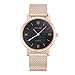 Produktbild UINGKID Damen Armbanduhr Analog Quarz Herren-Kunststoffband Quarz Uhr Einfache römische Waage weibliche Modelle
