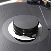 Record Weight Stabilizer by FEMELI,Turntable Weight Clamps-Low Profile to Fits Under Dust Cover of Turntable Vinyl Disc LP Record Player (Black)