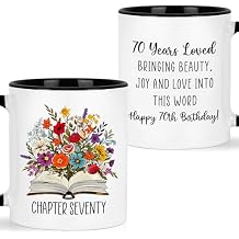 Birthday Gift For Women Turning 70, 70th Birthday Platinum Gifts, 70th Birthday Coffee Mug, 70th Birthday Cup, 1956 Year Old Women, 1956 Year Old Birthday Gifts For Women, Present For Women Turning 70