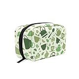 Mehrere Fächer: eine Haupttasche, fünf Fächer, gut zum Sortieren von Kosmetika.