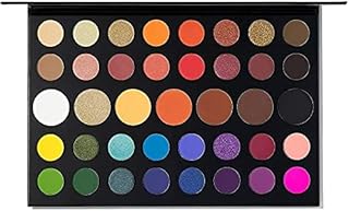 QIANBI James Charles Artistry Palette - 39 Eyeshadows and Pressed Pigments - Crazy Colorful, Deeply Pigmented Shades - Mat...
