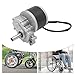 YIYIBYUS Brushed DC Gear Motor, 250W 24V Electric Motor Brushed,Low Speed Motor Beach Bike Motor for Electric Wheelchairs Motorcycles 75r/min