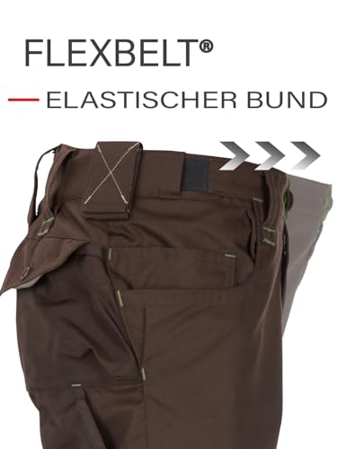 Engelbert Strauss Bundhose e.s.Motion 2020 Kastanie/seegrün (48)