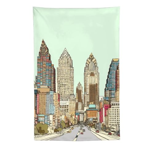 Tapisserie Austin Texas affiche originale cadeau idéal déco chambre d'ado