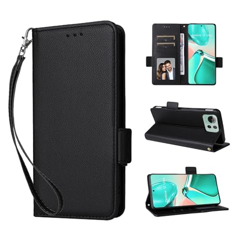 For ASUS Zenfone 12 Ultra �p �P�[�X �J�o�[ �蒠�^�yKONXISA�z���z�^ �X�}�z�P�[�X �T�C�h�}�O�l�b�g�J�� �P�[�X �J�[�h���[ �X�^���h�@�\ �����Y�ی� ���烌�U�[�[+TPU�P�[�X �v�̎��� �����h�~ �w��h�~ �C�菝�h�~