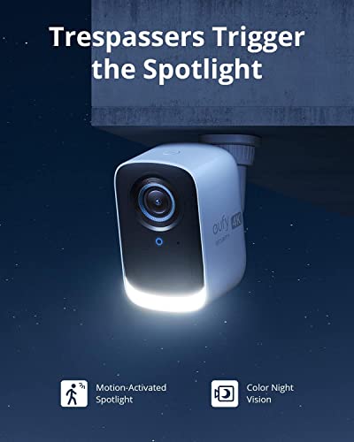 Eufy Security Eufycam 3C 4-Cam Kit, Security Camera Outdoor Wireless, 4K Camera, Expandable Local Storage Up To 16Tb, Face Recognition Ai, Spotlight, Color Night Vision, 2.4 Ghz Wi-Fi, No Monthly Fee #TOP2