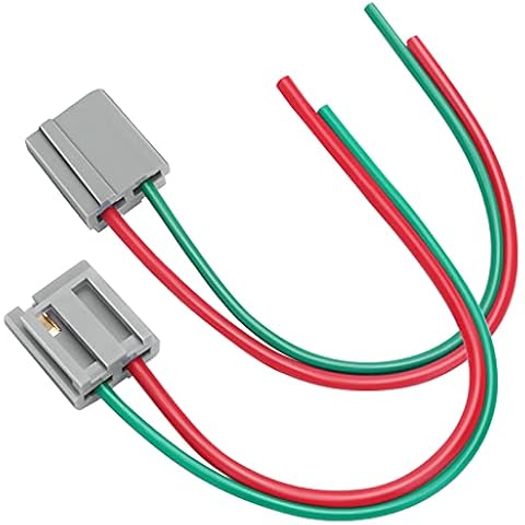 2 Pack HEI Distributor Pigtail Wire Harness 12 Volts Battery and Tachometer Connector Compatible with RV Chevy GM HEI 170072 Cover