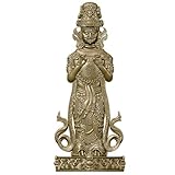 Ce produit est : sculpture en cuivre Zakiram en bronze, décoration d'intérieur, taille : longueur 3,6 cm, largeur 2,5 cm, hauteur 8,6 cm, poids 117 g