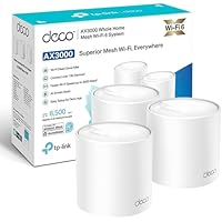 TP-Link Deco Sistema WiFi 6 AI Mesh, Doble Banda 2.4 GHz/5 GHz,
