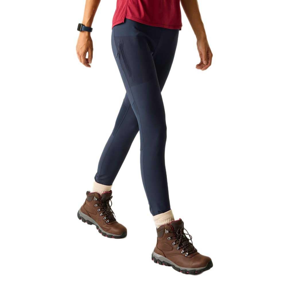 Dare2b Women's Torrek Walking Leggings, Water Repellent UV Protected Hiking Trousers
