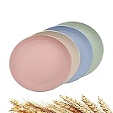 ✔Perfekte Größe Für Den Täglichen Gebrauch - Entworfen Mit Platzsparendem Stil Und Glatten Runden Kanten, Tief Genug Für Snacks, Salat, Nudeln. 9 Zoll Größe Passt Für Ihren Täglichen Gebrauch.