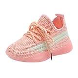 Geschlecht: Mädchen Baby Kinderschuhe Mädchen Jungen Schuhe mit Led Blinkende Sneaker Mädchen Licht Atmungsaktiv Sportschuhe, 22EU-29EU 1-6 Jahre (Rosa, 26)