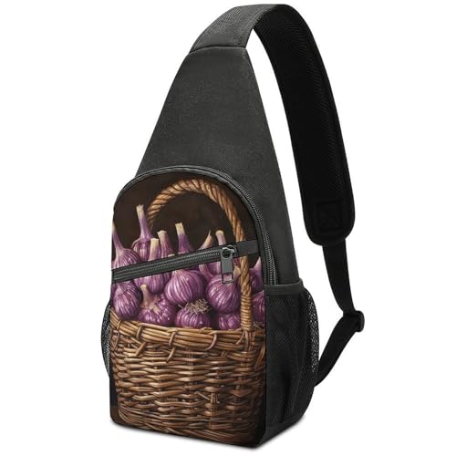 Sling Bag para mujeres y hombres mochila pequeña crossbody