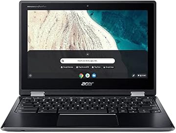 Acer NX.A94AA.001 2 in 1 Chromebook - Spin 511 R752T C2YP 11.6'' Touchscreen Convertible HD 1366 x 768 Intel Celeron N4020 Dual core (2 Core) 1.10 GHz 4 GB RAM 32 Flash, Black (Renewed)