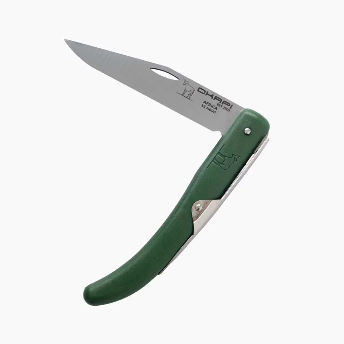 Okapi Folding Knife – N690 Stainless Steel Slip Joint Pocket Knife