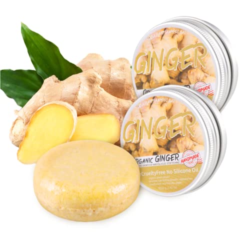 10 Best Shampoo Bars for Dandruff That Actually Work Wonders 8 Ginger Shampoo Bar for Hair Regrowth (2 Pack)