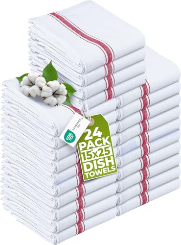 Torchons de cuisine 38x64 cm en coton super absorbant