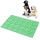 Kaninchen Köfig Matte Kaninchen Laufstall Fuömatten für Köfig, Kunststoff Anti-Rutsch-Pads für Katzen Hunde Hamster(Grün)